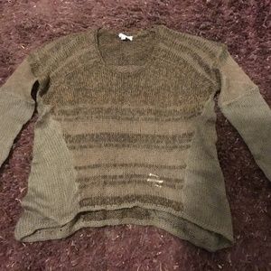 Helmut Lang silk/alpaca sweater small